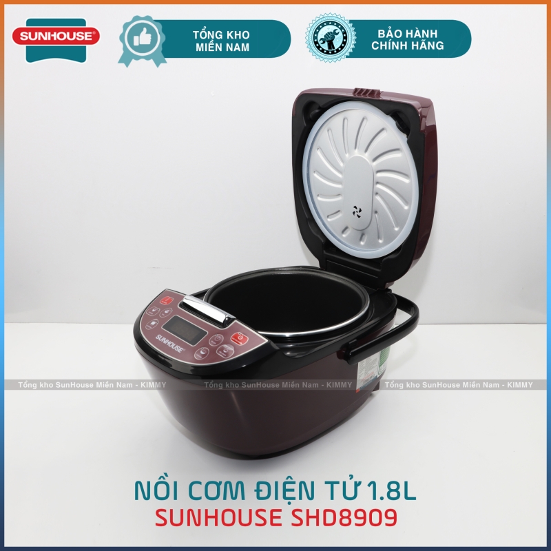 Nồi cơm điện tử 1.8L Sunhouse SHD8909